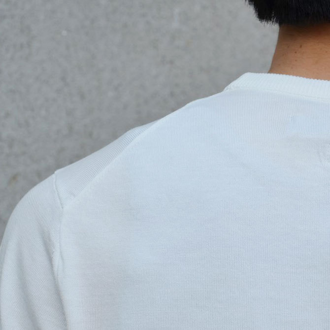 EEL products(イ―ルプロダクツ) Allways Knit 1/2 -(11)WHITE-(7)