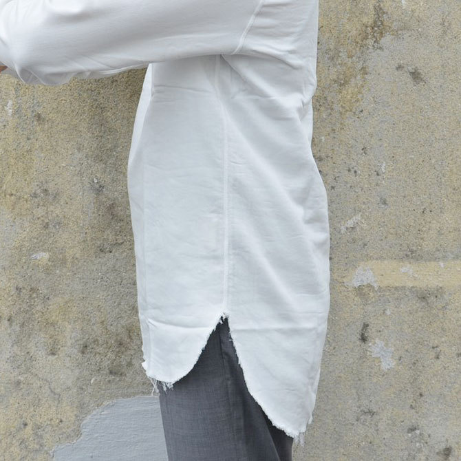 【40% off sale】LOWLOOM(ロールーム) カットオフL/Sカットソー -WHITE-(7)