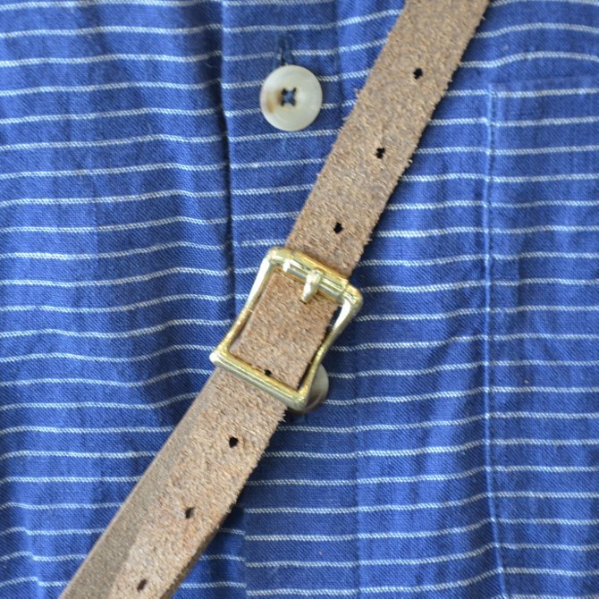 FERNAND LEATHER(フェルナンド・レザー) Latch Pouch M -BEIGE SUEDE-(7)