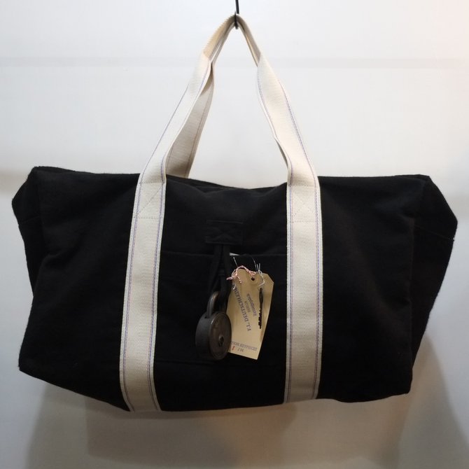 【2016 AW】【2017 SS】FRANK LEDER(フランク リーダー) Deutschleder Boston Bag - BLACK - #0820137(7)