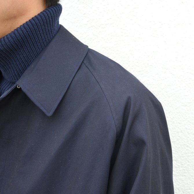 ANATOMICA(アナトミカ)/ SINGLE RAGLAN COAT GABARDINE -(500)NAVY- #530-511-06(7)