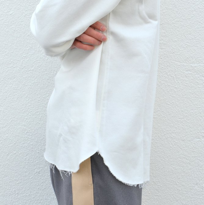 【40% off sale】LOWLOOM(ロールーム)/ カットオフ L/S カットソー -WHITE- #1580-lw-5102-31(7)