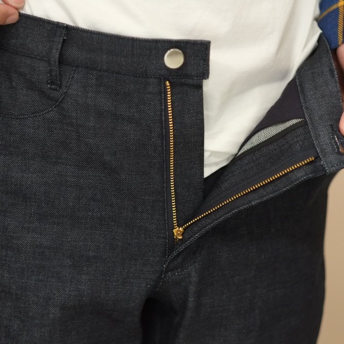 【2017 SS】7 × 7 / seven by seven ( セブン バイ セブン ) DENIM TROUSERS - INDIGO - #SS2017-DTR(7)