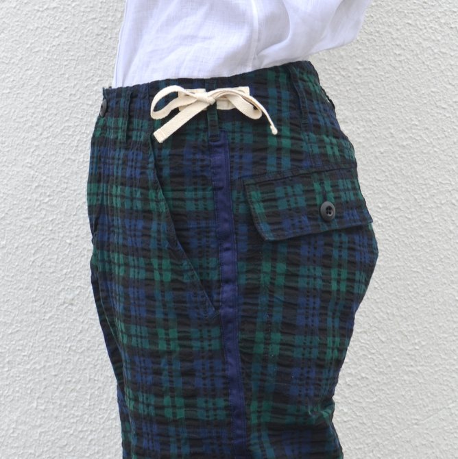 KENNETH FIELD (ケネスフィールド) CEREMONY TROUSER PLAIDS -BLACKWATCH- #17SS-46(7)
