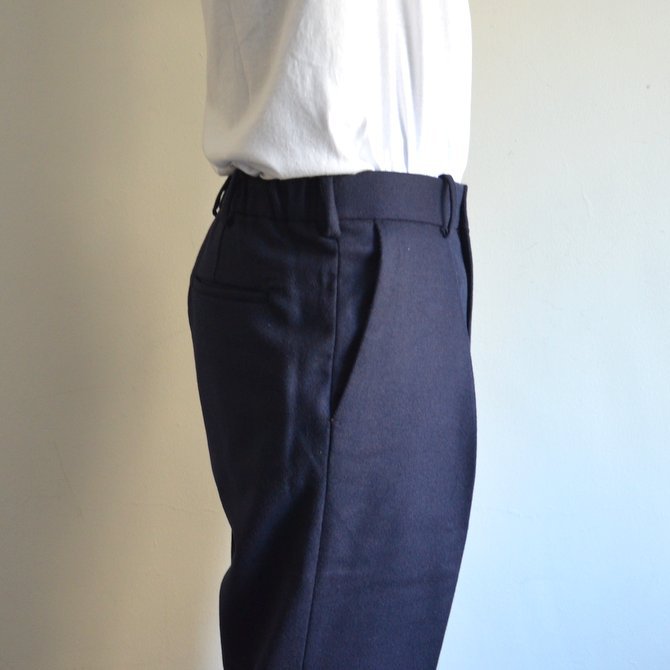 【17 AW】 MARKAWARE(マーカウェア)/ FRONT PLEATS PEGTOP -NAVY- #A17C-08PT01C(7)