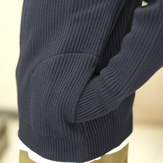 ANDERSEN-ANDERSEN(アンデルセン アンデルセン) THE NAVY - 1/1 ZIP with Pocket -NAVY BLUE- #AA1821003(7)