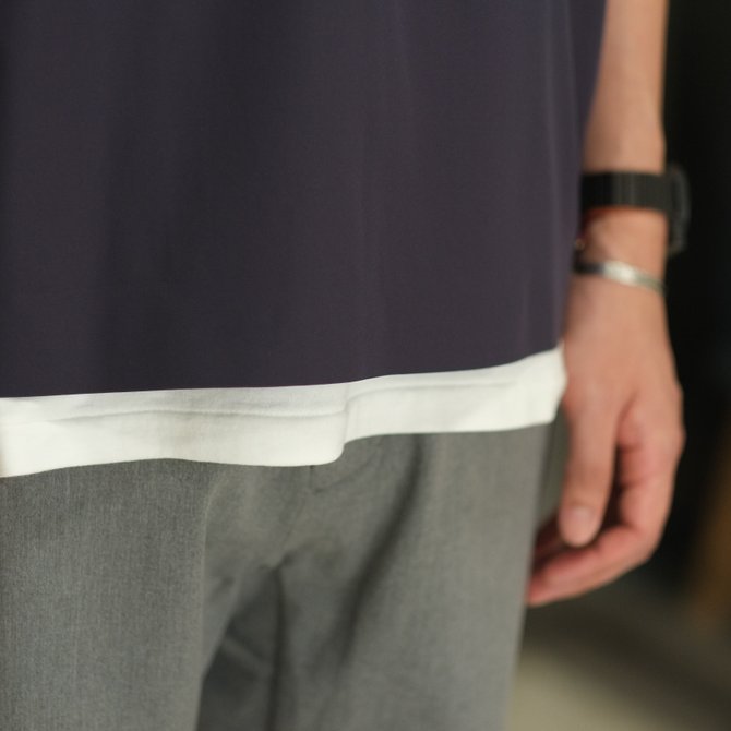 【30% off SALE】【2018 SS】 DESCENTE PAUSE(デサント ポーズ)/ HALF ZIP P/O SHIRT -NAVY- DLMLJC20(7)