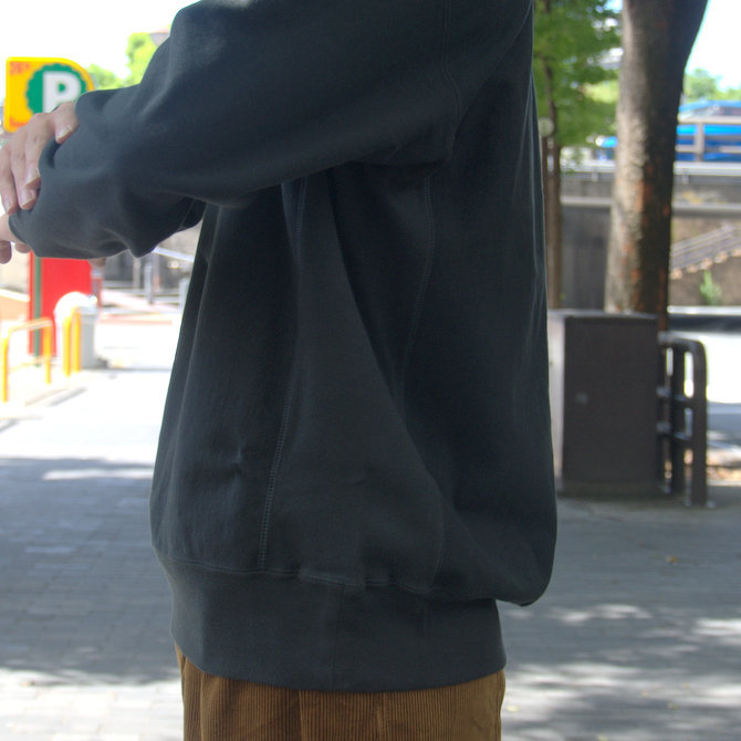 【2018 AW】AURALEE(オーラリー)/ SUPER MIKKED SWEAT P/O -BLACK- #A8AP01SM(7)