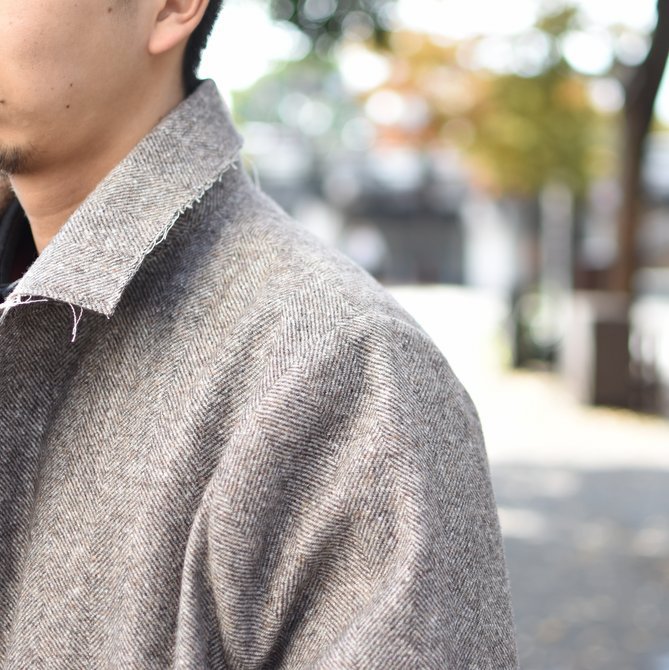 【2018 AW】 CAMIEL FORTGENS(カミエル フォートゲンス)/ COAT -HERINGBONE- #CAMIEL-06.09.02(7)