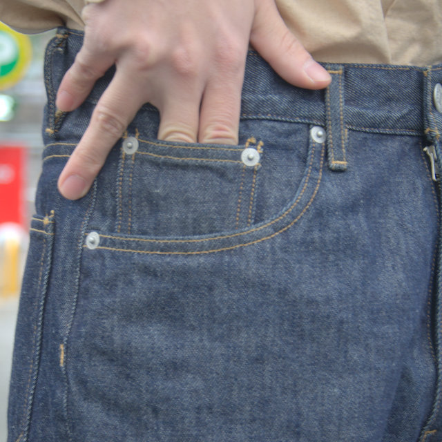【20 SS】 AURALEE(オーラリー)/ HARD TWIST DENIM 5P PANTS-INDIGO #A9SP01DM(7)
