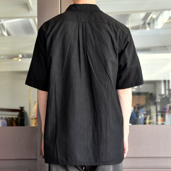 【2019 SS】COMOLI (コモリ) -ベタシャンオープンカラーシャツ- P01-02009 (7)