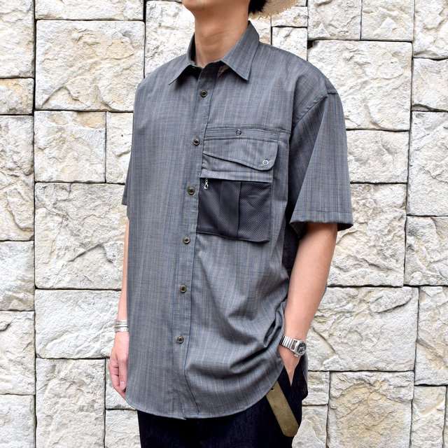 【2019 SS】BROWN by 2-tacs (ブラウンバイツータックス) TRAVELER SHIRTS-GRAY- #B21-S003(7)