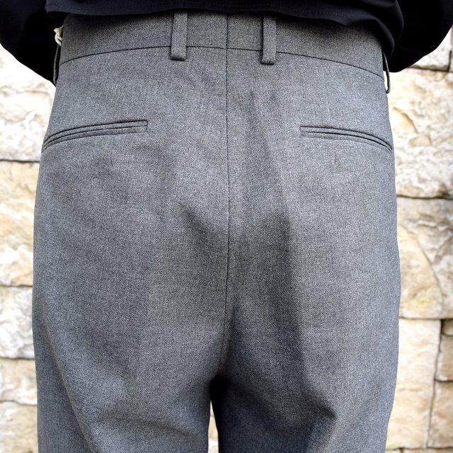 【2020 SS】NEAT(ニート)/ HOPSACK ''WIDE'' -GRAY- #20-01HSW-GR(7)