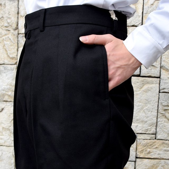 【2020 SS】NEAT(ニート)/ HOPSACK ''TAPERED'' -BLACK- #20-01HST-BK(7)