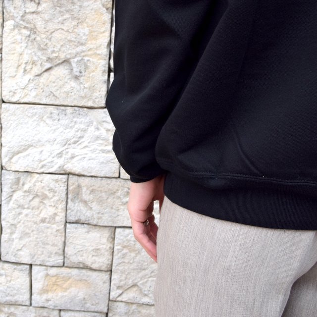 【2020 SS】AURALEE(オーラリー)/ SUPER SOFT SWEAT BIG P/O -BLACK- #A20SP02GU(7)