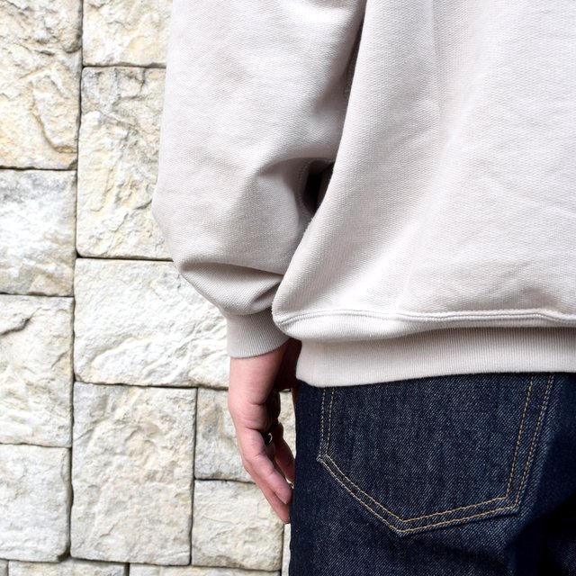 【2020 SS】AURALEE(オーラリー)/ SUPER SOFT SWEAT BIG P/O -GRAY- #A20SP02GU(7)