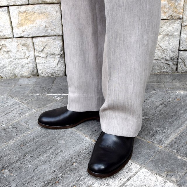 【2020 SS】AURALEE(オーラリー)/ COTTON WOOL DOUBLE CLOTH SLACKS -TOP GRAY- #A20SP02WF(7)