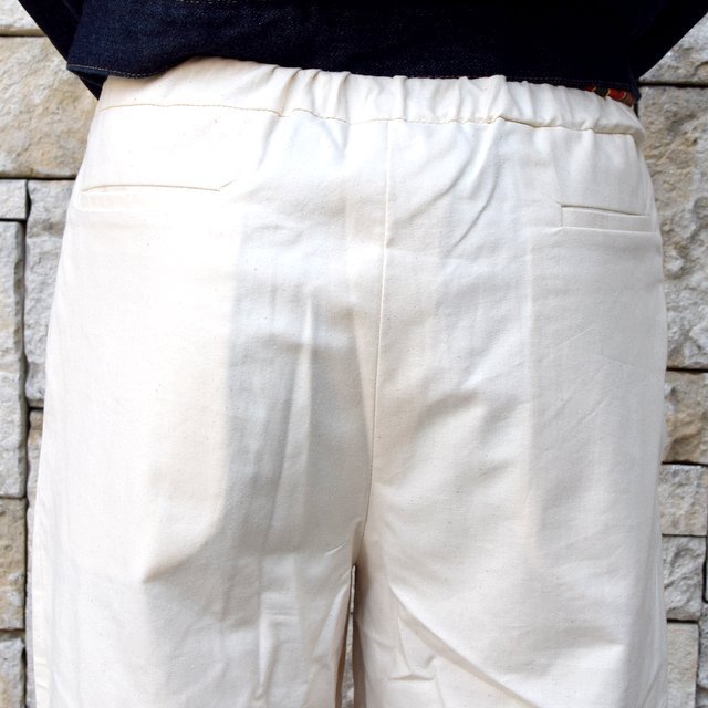 【2020 SS】FRANK LEDER(フランクリーダー) /VINTAGE BEDSHEET DRAW STRING TROUSERS -NATURAL- #0913037-80(7)