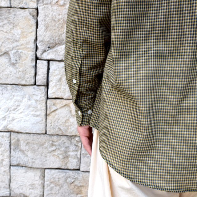 【2020 SS】YOKE(ヨーク)/ OVERSIED CHECK SHIRTS -YELLOW- #YK20SS0088SH(7)