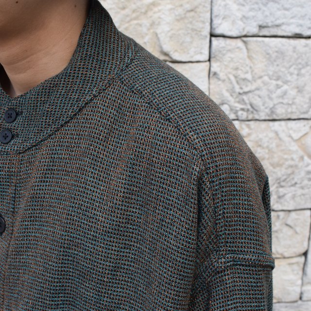 【2020 SS】HOMELESS TAILOR(ホームレステイラー)/ STAND COLLAR SHIRT -2色展開- #HTKS-003(7)