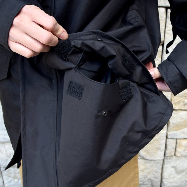 SWEDISH ARMY ''GORETEX JACKET'' DEAD STOCK -BLACK- #MILITARY232(7)