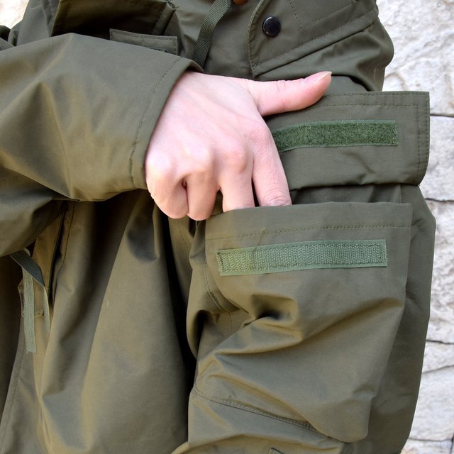 SWEDISH ARMY ''GORETEX JACKET'' DEAD STOCK -KHAKI- #MILITARY232(7)