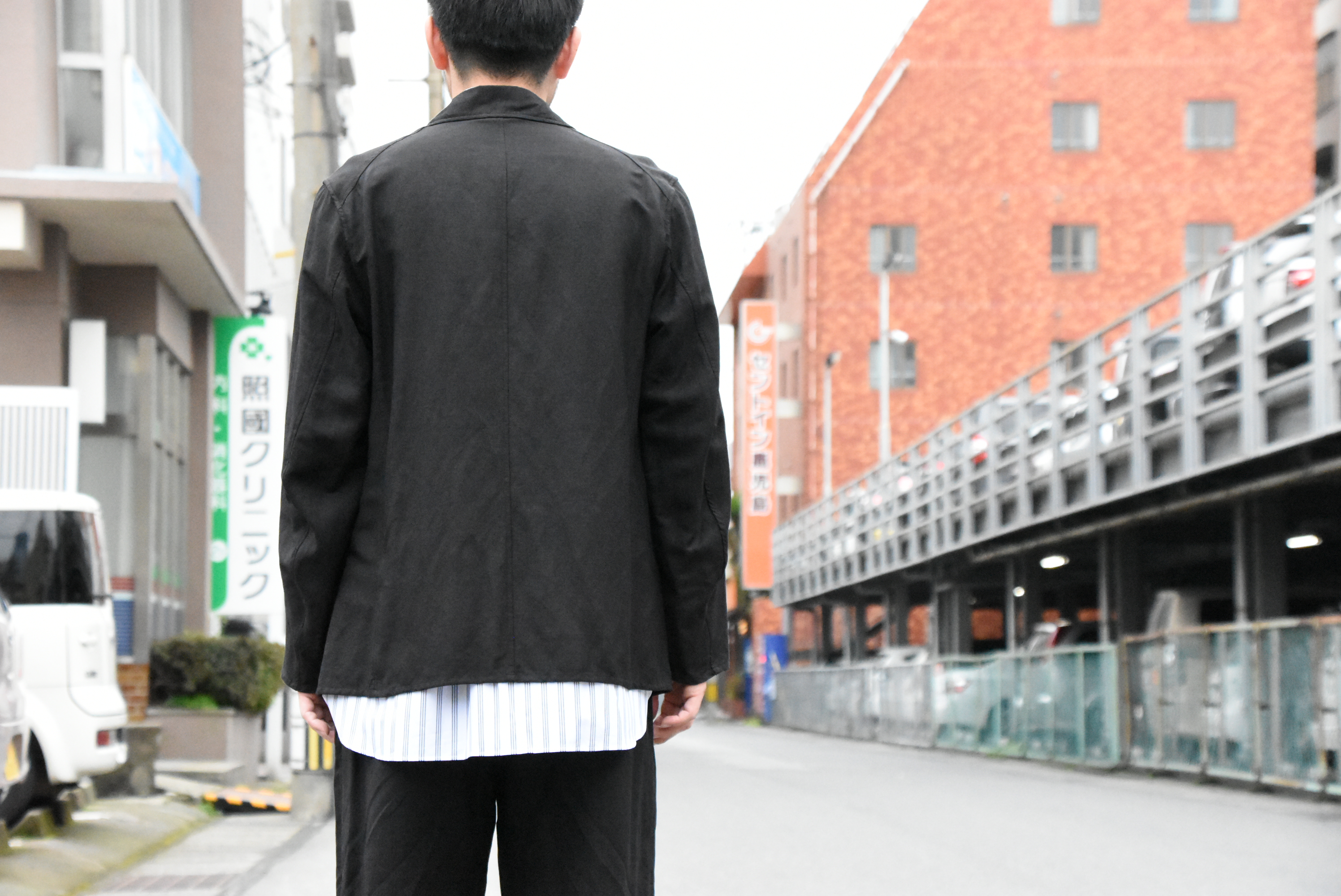 【2020 SS】COMOLI (コモリ) ヴィスコースリネンジャケット#R01-01008(7)