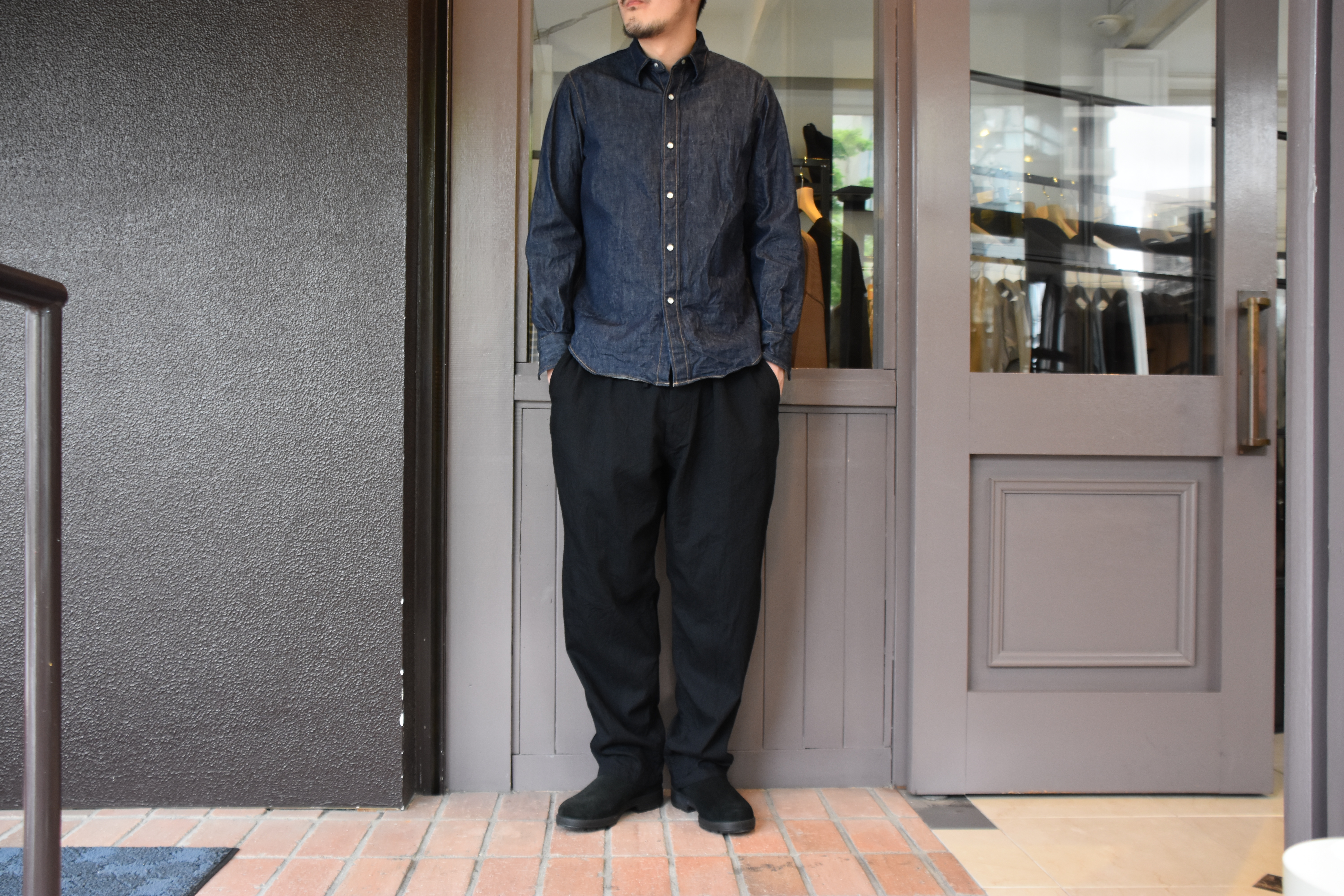 【2020 SS】COMOLI (コモリ) デニムシャツ #N03-02006(7)