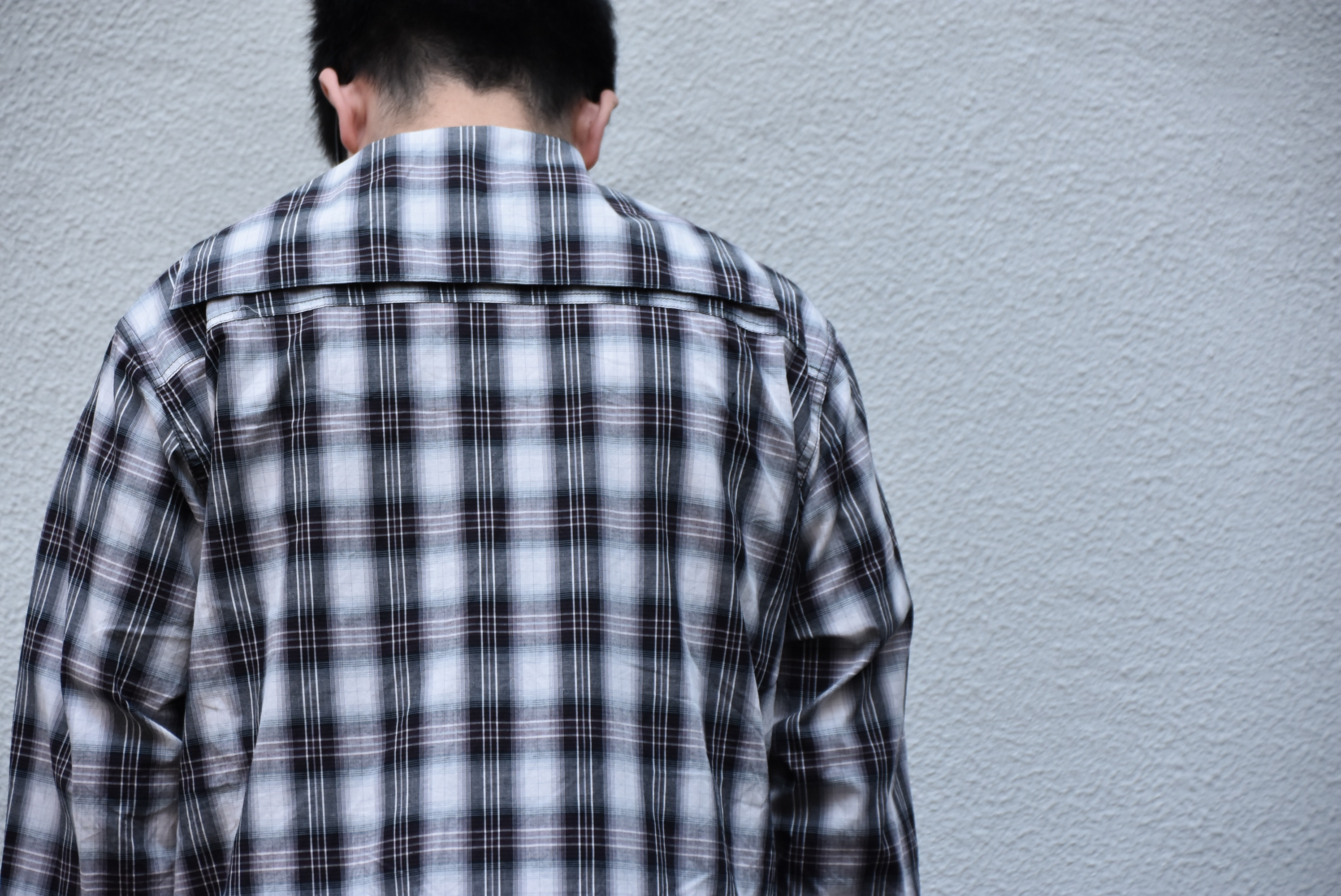 【2020SS】AiE(エーアイイー) SW SHIRT-SHADOW PLAID- GL536(7)