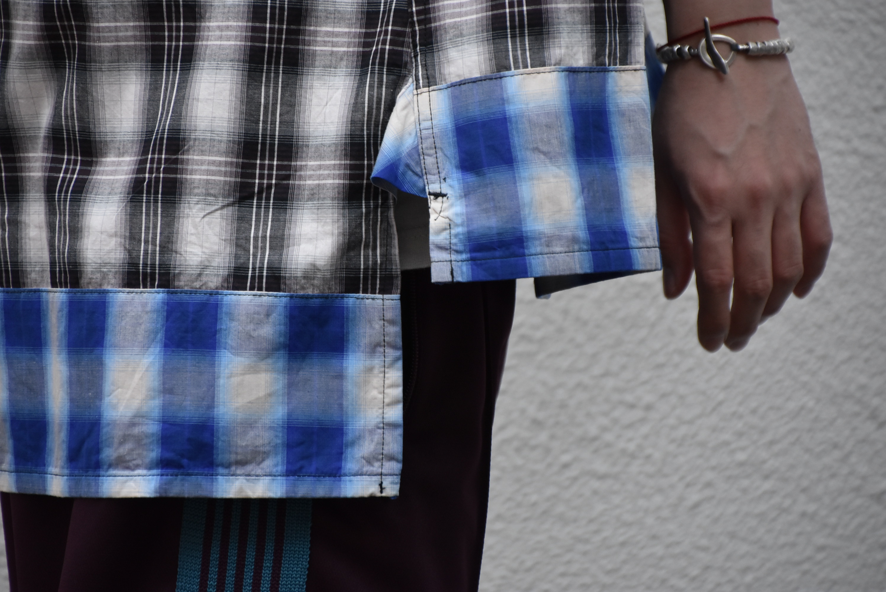 【2020】AiE(エーアイイー) LONG TUNIC-SHADOW PLAID- GL528(7)