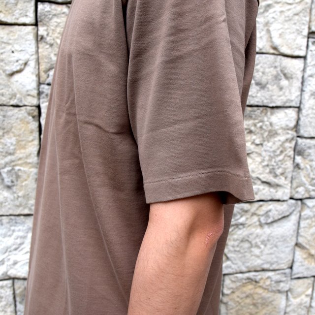 【2020 SS】AURALEE(オーラリー)/ LUSTER PLAITING TEE -L.BROWN- #A20ST02GT(7)