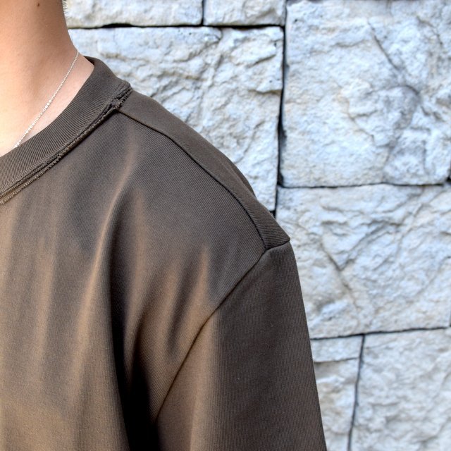 CAMIEL FORTGENS(カミエル フォートゲンス)/ T-SHIRT COTTON -BROWN-(7)