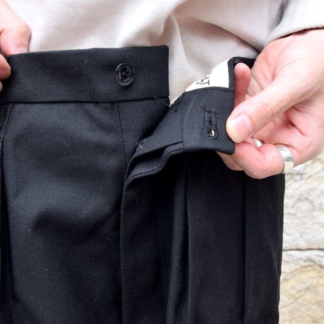 【2020 SS】NEAT(ニート)/ HOPSACK CARGO SHORTS -BLACK- #20-01HSC(7)