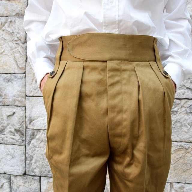 【2020】NEAT(ニート)/ TURPAN SATIN ''BELTLESS'' -TAUPE- #20-02TSB(7)