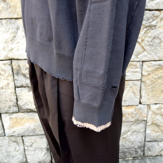 stein(シュタイン)/ OVERSIZED REBUILD SWEAT LS -CHARCOAL- #ST189(7)