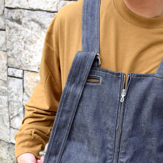 blurhms(ブラームス) /U.S COTTON DENIM OVERALLS -INDIGONAVY- #BHS20F005(7)