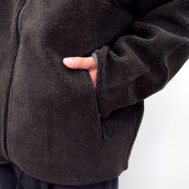 【2020】Graphpaper (グラフペーパー)/ Wool Boa Zip-Up Blouson -2色展開- #GU203-70166(7)