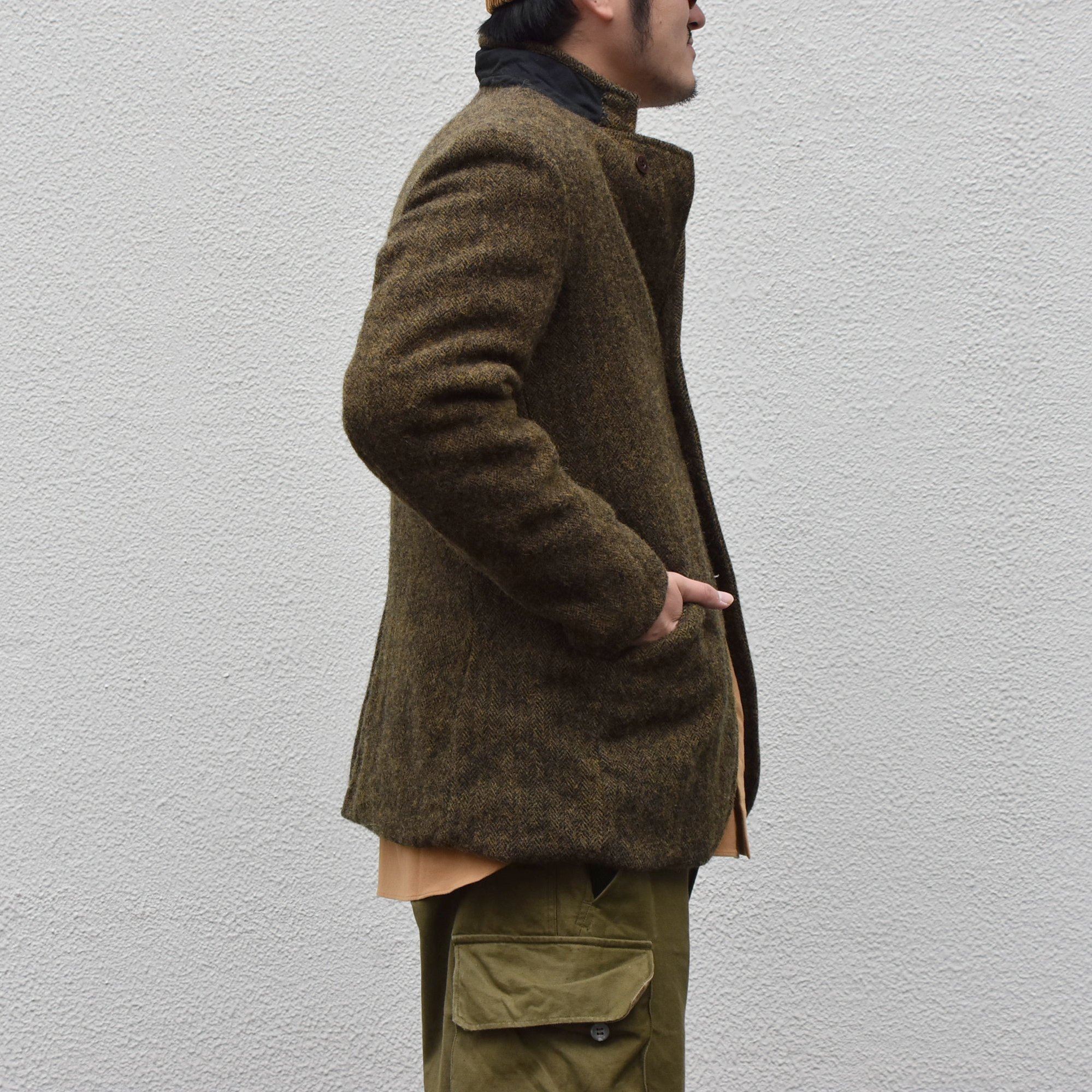 Chez Vidalenc (シェヴィダレンク)/ HARRIS TWEED JACKET-GREEN FOX- #JK01(7)