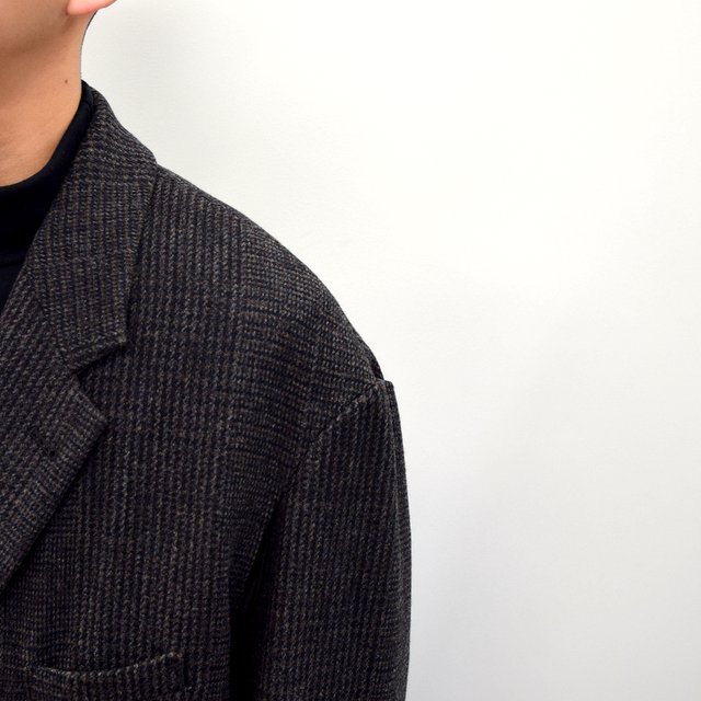 【2020】YOKE(ヨーク)/ SHETLAND WOOL 11XL JACKET COAT -GLENCHECK- #YK20AW0131J(7)