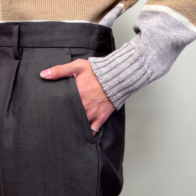 HOMELESS TAILOR(ホームレステイラー)/ HIP GUSSET PANTS -BROWN- #HTK-20F-010(7)