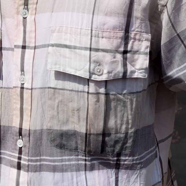 KAPTAIN SUNSHINE (キャプテンサンシャイン)/ STAND COLLAR SAFARI SHIRT -BIG PLAID- #KS21SSH12(7)