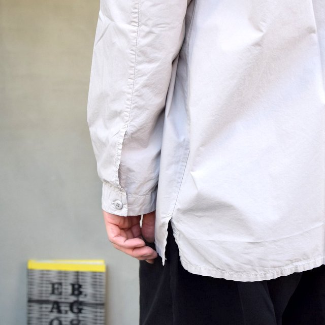 toogood(トゥーグッド)/ THE DRAUGHTSMAN SHIRT POPLIN -PALE SLATE- (7)
