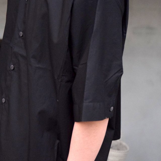 toogood(トゥーグッド)/ THE GARDENER SHIRT SHORT POPLIN -FLINT-(7)