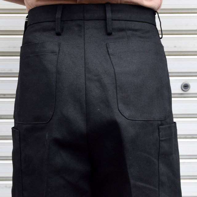 NEAT(ニート)/ C/L OXFORD CARGO SHORTS -BLACK- #20-01LOC(7)
