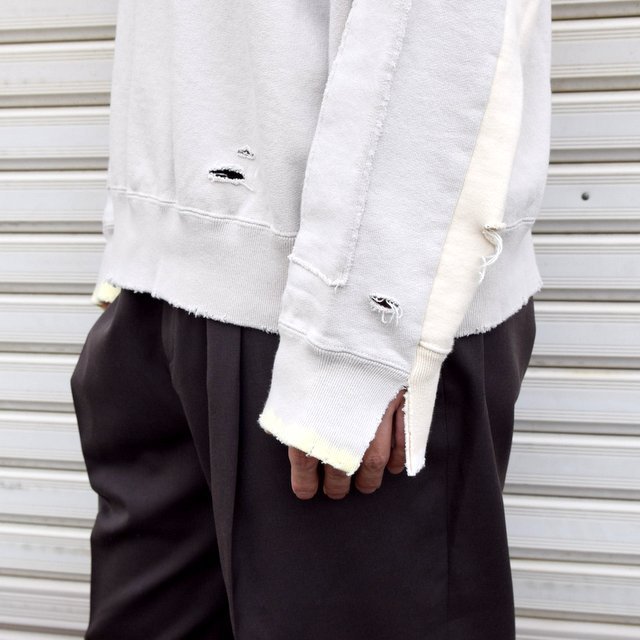 stein(シュタイン)/ OVERSIZED REBUILD SWEAT LS -GREIGE- #ST306(7)