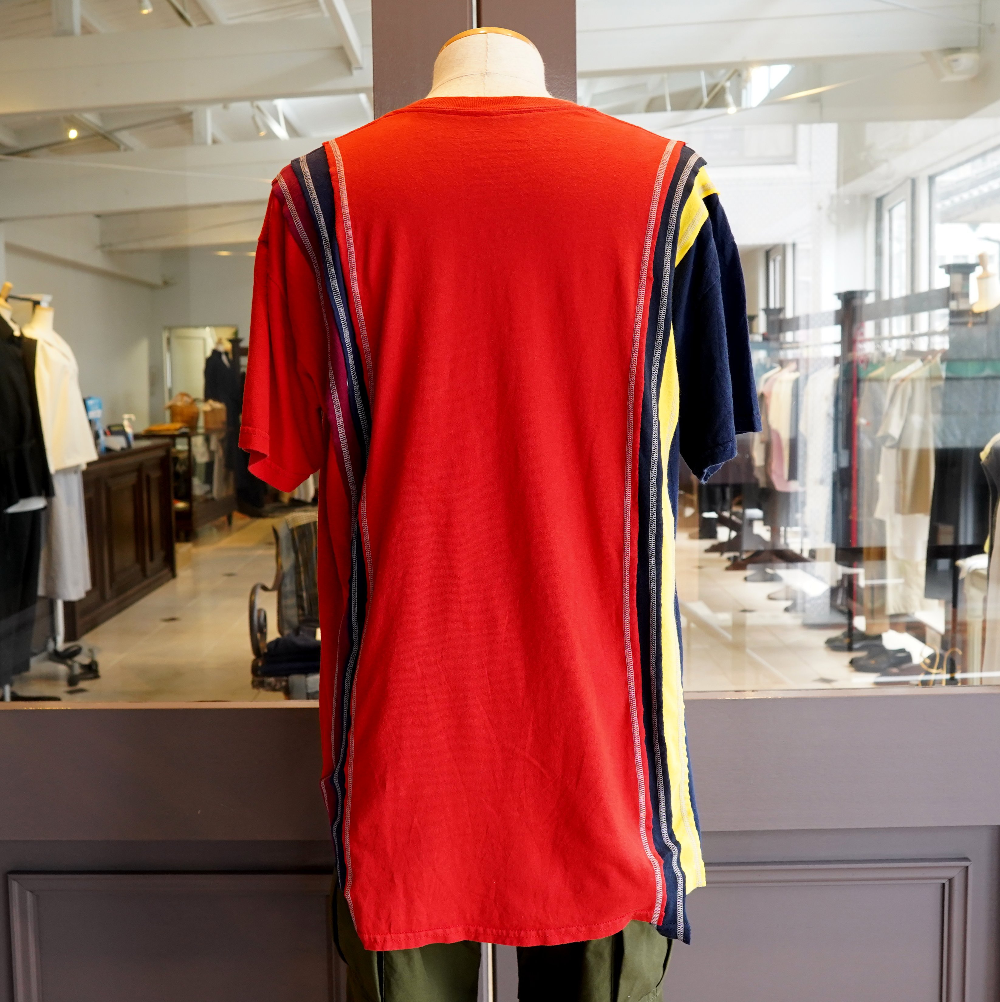 Rebuild by Needles(リビルドバイニードルス)/ 7 Cuts S/S tee college -ASSORT- #JO295(7)