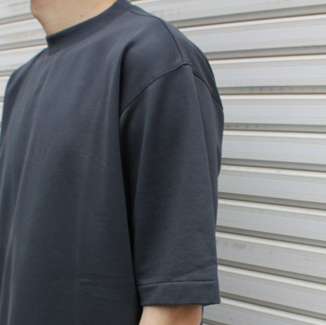 AURALEE(オーラリー)/SUPER HIGH GAUGE NAPPED SWEAT TEE -DARK BLUE- #A22ST02NU(7)