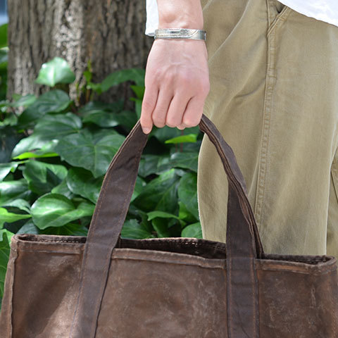 TEMBEA(テンベア) OPEN TOTE MEDIUM -PERSIMMON(柿渋)-(7)