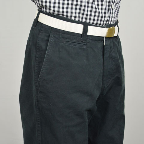 MASTER&amp;Co.(}X^[AhR[) CHINO PANTS with BELT -(99)BLACK-yZz(8)