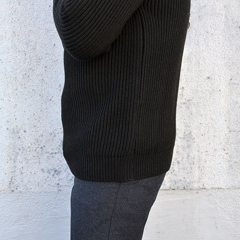 ANDERSEN-ANDERSEN(アンデルセン アンデルセン) SAILOR SWEATER CREW NECK(5Gauge) -Hunting Green- (8)